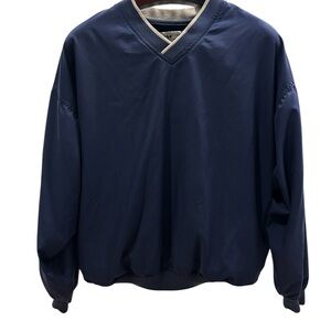 Men's Vintage Navy Rae’s Creek V Neck Pullover